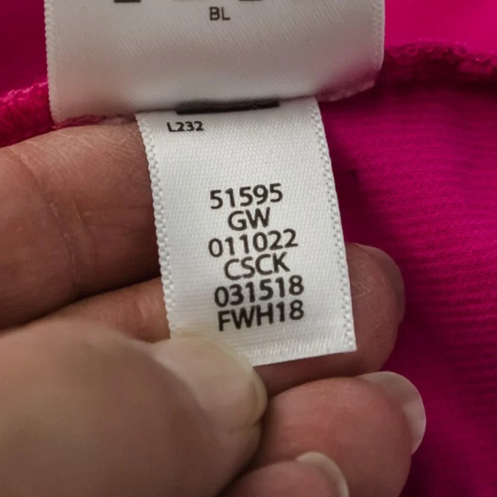 Hanna Andersson 120 Size 6 7 Pink Corduroy Crew Long Sleeve Fit Flare Dress